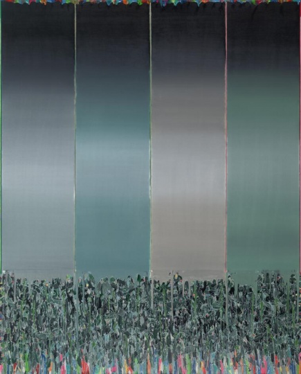 《寂静的寂静的寂静的2016-5》200x160cm 布面油画 2016
《寂静的寂静的寂静的2016-5》200x160cm 布面油画 2016