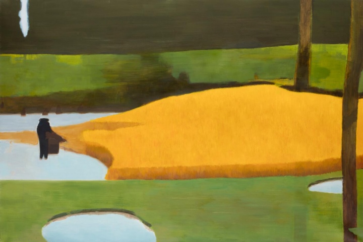 《丰收 2》 布面油画 120x180cm 2014
《丰收 2》 布面油画 120x180cm 2014