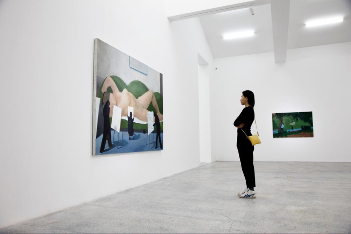陌生来客展览现场
陌生来客展览现场
