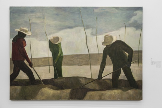 《东北》200 x 285 cm 布面油画 2015
《东北》200 x 285 cm 布面油画 2015