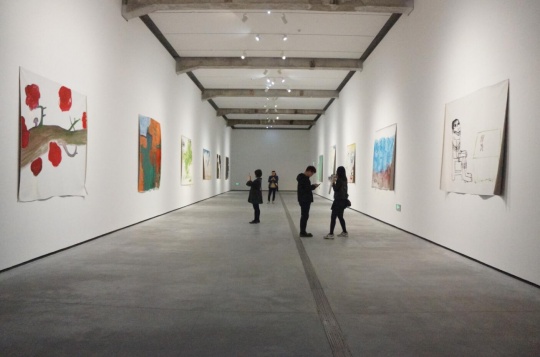 “一万幢房子”展览现场
“一万幢房子”展览现场