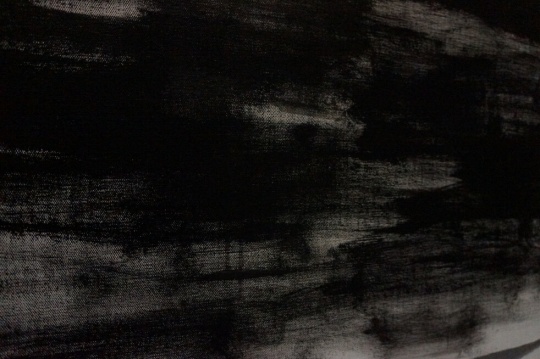 《当场击毙》(局部) 布面丙烯 187×230cm 2015
《当场击毙》(局部) 布面丙烯 187×230cm 2015