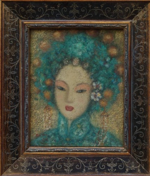 《opera1》 布面油画 24x19cm 2009
《opera1》 布面油画 24x19cm 2009