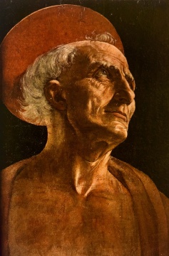 波提切利所绘的老人肖像
