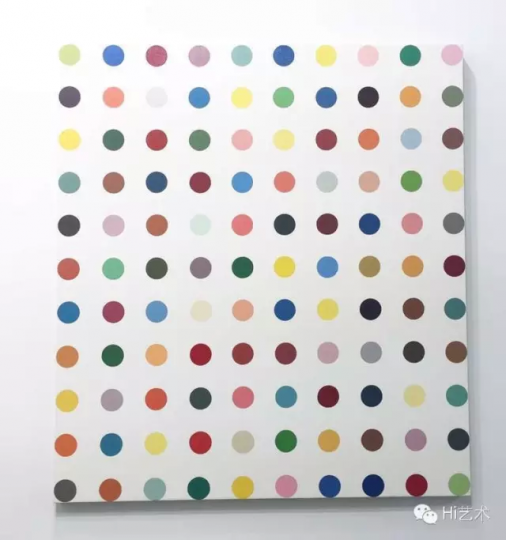 Damien Hirst Anhydrogitolin 1993  133.5x120.7cm
