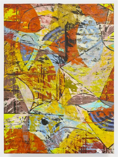 ANGELOTERO  Flying Folding Fans, 2016 oil paint and fabric collaged on canvas 213.4 x 152.4 x 6.4 cmSOLD IN THE RANGE OF $50,000-$100,000 USD

 
