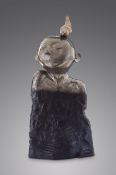 张建龙 《无名氏与飞鸟》 32.5×25×69cm 铜化学着色 2015
张建龙 《无名氏与飞鸟》 32.5×25×69cm 铜化学着色 2015