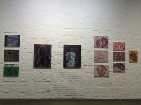 “灵敏的天趣-郭子的绘画Ⅲ”展览部分作品 “灵敏的天趣-郭子的绘画Ⅲ”展览部分作品