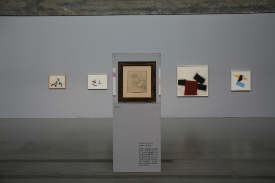 毕加索 《裸女》32.7×27cm 1901年
毕加索 《裸女》32.7×27cm 1901年
