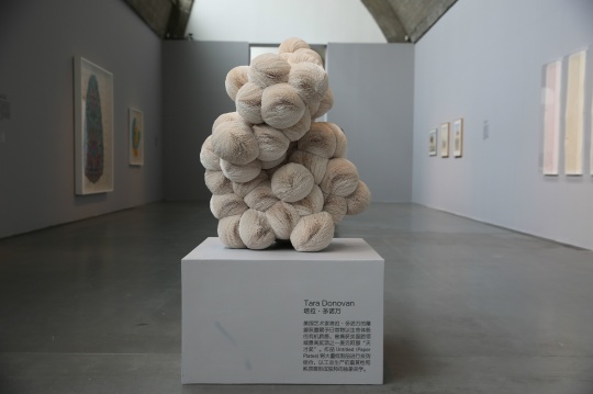 Tera Donovan 《Untitled》 纸板及热熔胶 101.6×71.1×76.2cm 2006年
