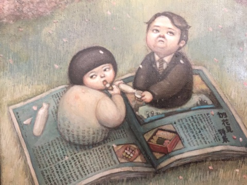 小林美树(Miki Kobayashi) 《宴》 23.5x21cm 油彩画布 TWD:24,000
小林美树(Miki Kobayashi) 《宴》 23.5x21cm 油彩画布 TWD:24,000