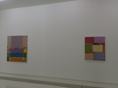 Benjamin APPEL 《Möbel und Schranken 81》 70 ×50cm 布面油画 2014、《Möbel und Schranken 91》 140×125cm 布面油画 2014 Benjamin APPEL 《Möbel und Schranken 81》 70 ×50cm 布面油画 2014、《Möbel und Schranken 91》 140×125cm 布面油画 2014