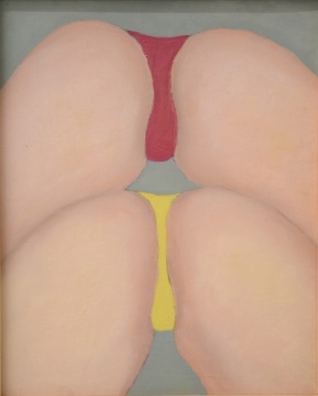 孙大量 《比基尼》 33×27cm 布面油画 2008
孙大量 《比基尼》 33×27cm 布面油画 2008