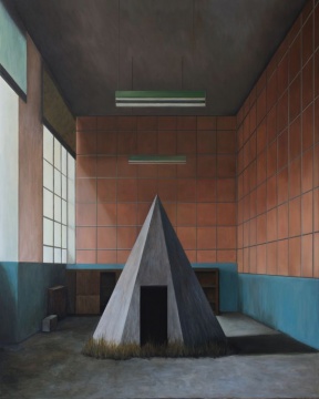 张英楠 《尘封的心》 200x250 cm 布面油画 2016
张英楠 《尘封的心》 200x250 cm 布面油画 2016