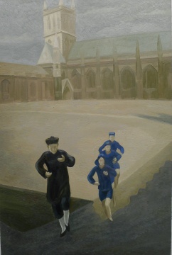 何杰 《国王学院》 120x80cm 布面油画 2016
何杰 《国王学院》 120x80cm 布面油画 2016