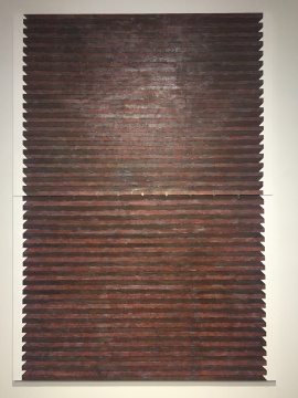 《断层》 140×200cm×2 布面综合材料 2015
