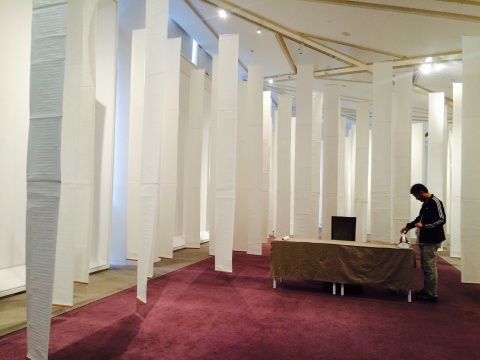 北京时代美术馆“白卷”——文芳个展展览现场
北京时代美术馆“白卷”——文芳个展展览现场