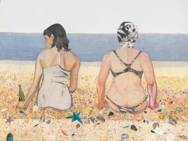 党震 《沉默的下午》 120x160cm 纸本综合 2016
党震 《沉默的下午》 120x160cm 纸本综合 2016
