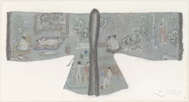 彭薇 《春》 85x159cm 纸本设色 2005
彭薇 《春》 85x159cm 纸本设色 2005