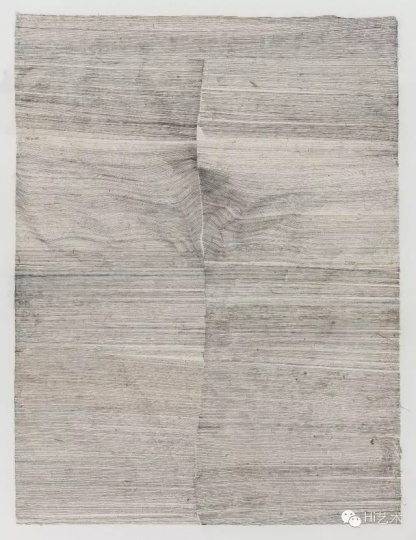 王世龙《NO·204》132x100cm 纸本手工、宣纸水墨 2008年
王世龙《NO·204》132x100cm 纸本手工、宣纸水墨 2008年