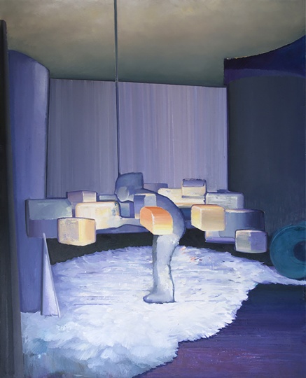 空间站 张博夫《留声机》210X170cm 布面油画 2013
空间站 张博夫《留声机》210X170cm 布面油画 2013