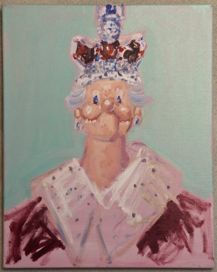 乔治·康多 《女王的梦与噩梦》50.8×40.6cm 布面油画 2006
乔治·康多 《女王的梦与噩梦》50.8×40.6cm 布面油画 2006