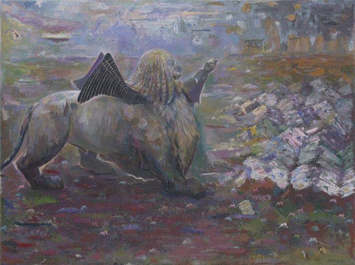 《尼伯龙根的指环》 162×219cm 布面油画 2009
