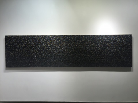 梁远苇 《三天三夜之三》90x350cm  布面油画 2009
