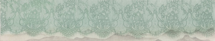 《丝图6》 29 x 150cm 绢本 水色 2015
《丝图6》 29 x 150cm 绢本 水色 2015