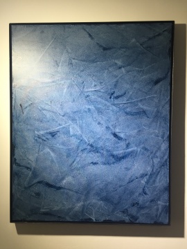 《证悟·灰NO.3》 100×80cm 布面油画 2016
《证悟·灰NO.3》 100×80cm 布面油画 2016