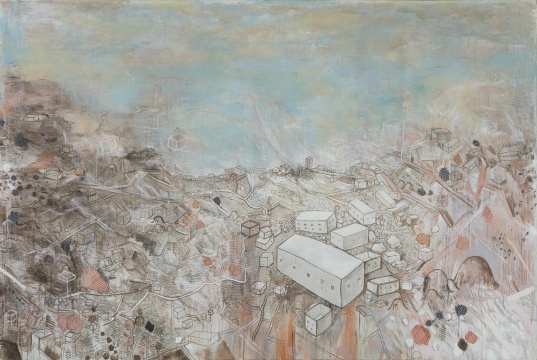 李继开 《大风景》200×300cm布面丙烯 2016
李继开 《大风景》200×300cm布面丙烯 2016