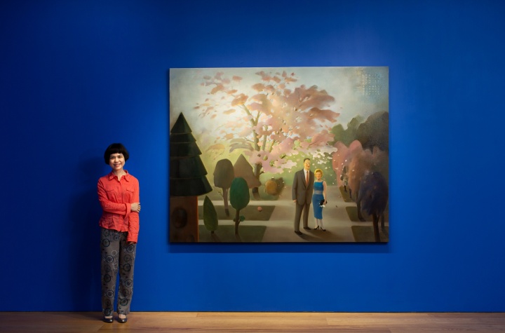 陈可在贝浩登(香港)的个展“梦·露”现场(©Joyce Yung)
陈可在贝浩登(香港)的个展“梦·露”现场(©Joyce Yung)