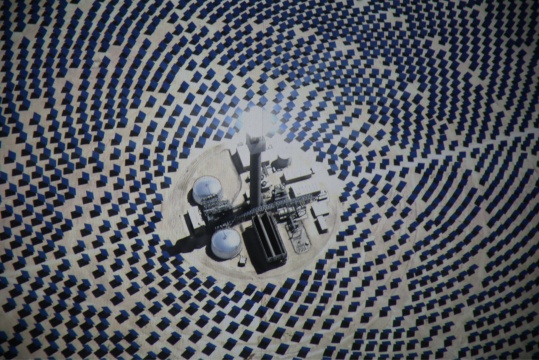 约翰·杰勒德《太阳能储备，内华达州的托诺帕》细节
