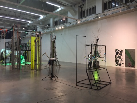 周啸虎个展展览现场
周啸虎个展展览现场