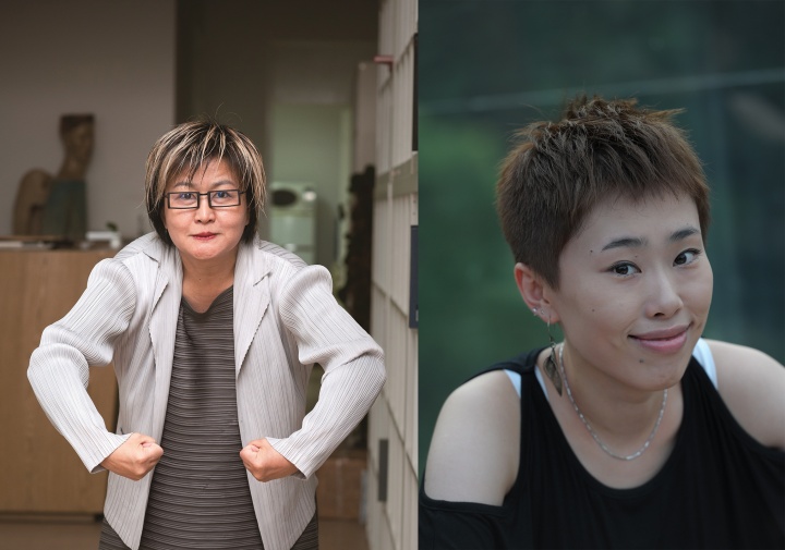 左:银川当代美术馆艺术总监 谢素贞
右:策展人 王慰慰
左:银川当代美术馆艺术总监 谢素贞
右:策展人 王慰慰