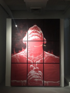 展厅入口的《肖像》
展厅入口的《肖像》