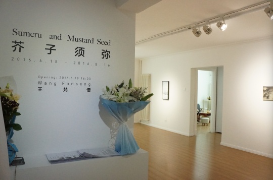 位于宏源公寓A座701的“芥子须弥”展览现场

