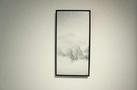 《冷屺》 布面丙烯 60×30cm 2016