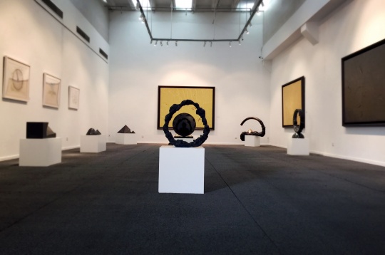 关根伸夫个展“物语”现场
