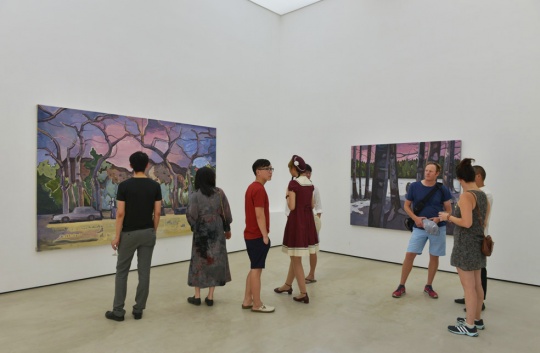 展览现场一层
展览现场一层