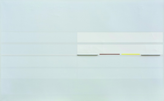 
林寿宇 《平行式》 76×122cm 铝、油彩画布

估价：200万-260万元

