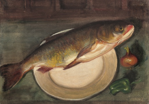 
李铁夫 《鱼》 55×79cm 布面油画 1947

估价：100万-120万元

 

