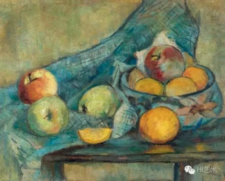 
Lot 2615 唐蕴玉 《桌布与水果》 36×45cm 布面油画 1940

估价：8万-10万元

