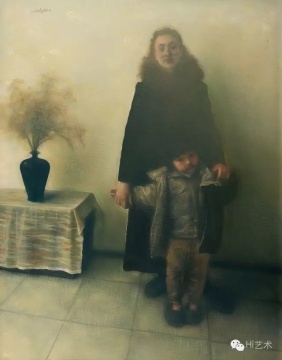 
庞茂琨 《黑花瓶》 115 × 90 cm 布面油画 1999

估价：60万 - 80万元

