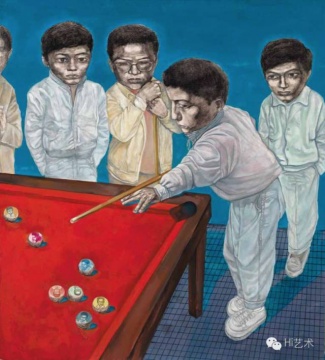 
忻海洲《游戏规则之二》 198×178cm  布面油画  1992

估价：60万港币 至 100万港币

