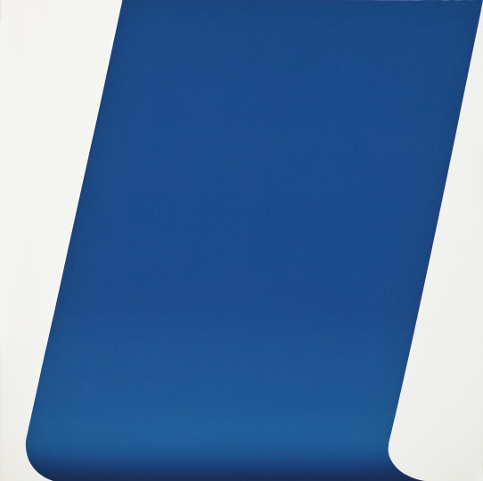 《右上角》 80×80cm 铝塑板上油画 2014
《右上角》 80×80cm 铝塑板上油画 2014