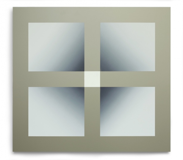 《四方中》110×120cm 铝塑板上油画 2016
《四方中》110×120cm 铝塑板上油画 2016