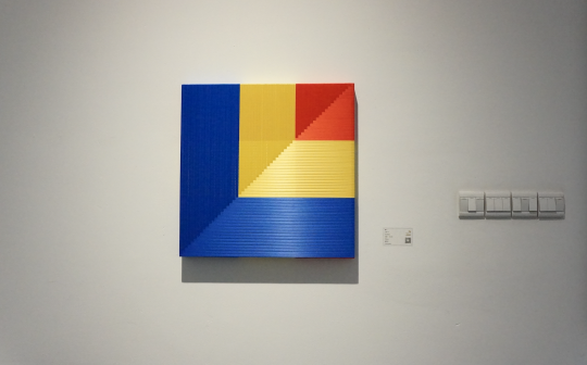 《素4》60x60 织带 2014
《素4》60x60 织带 2014