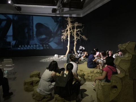 空间站展览现场
空间站展览现场