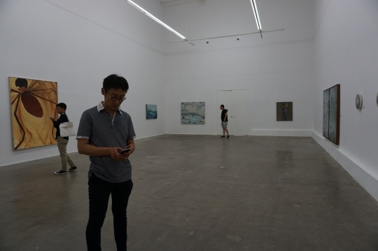 “云上”群展草场地兰空间现场 “云上”群展草场地兰空间现场